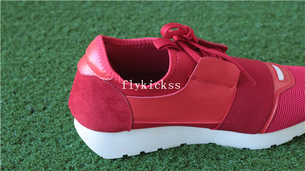 Balenciaga Race Runner Trainers Red